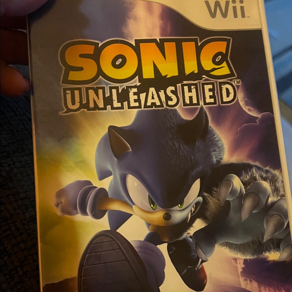 Sonic Unleashed Wii Game